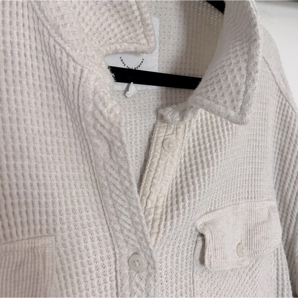 Aerie Lumberjane Waffle shirt | button-up flannel